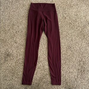Lululemon Align Leggings Sz 6 tall.